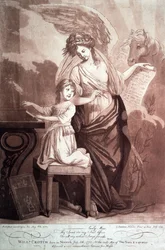 William Crotch mit einer Muse und Pegasus, 1782